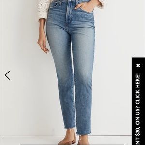 Madewell the perfect vintage Jean size 27